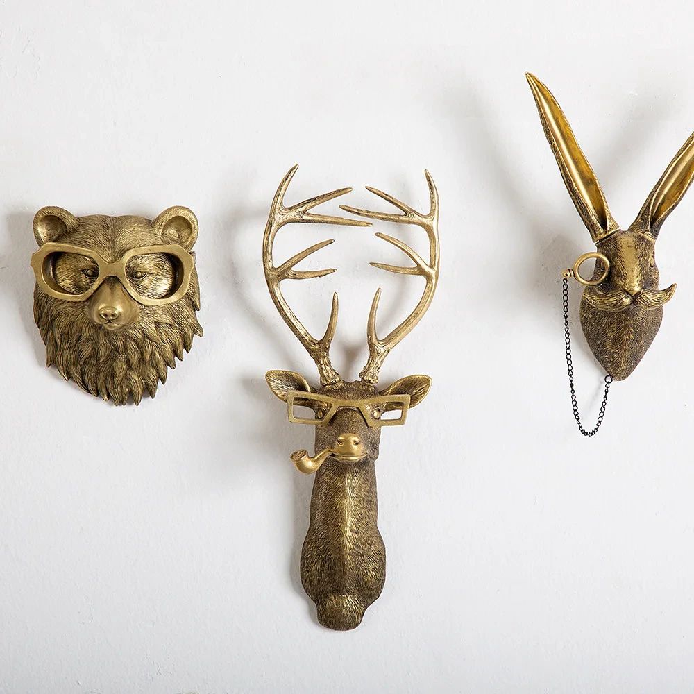 Animal Head Wall Art