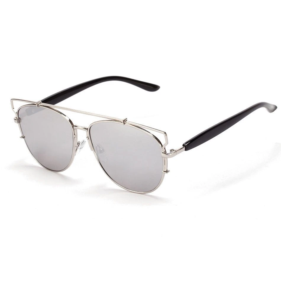 Metal Silver Frame Sunglasses