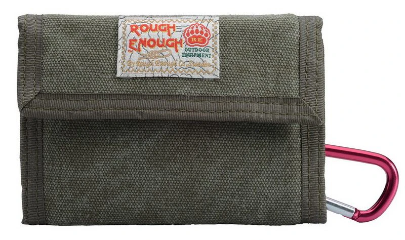 Canvas Velcro Wallet