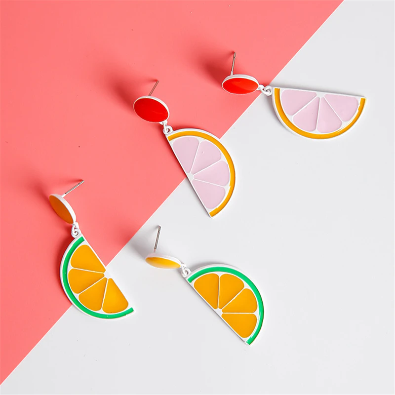 Fruit Drop Earrings