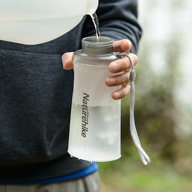 Collapsible Silicon Water Bottle