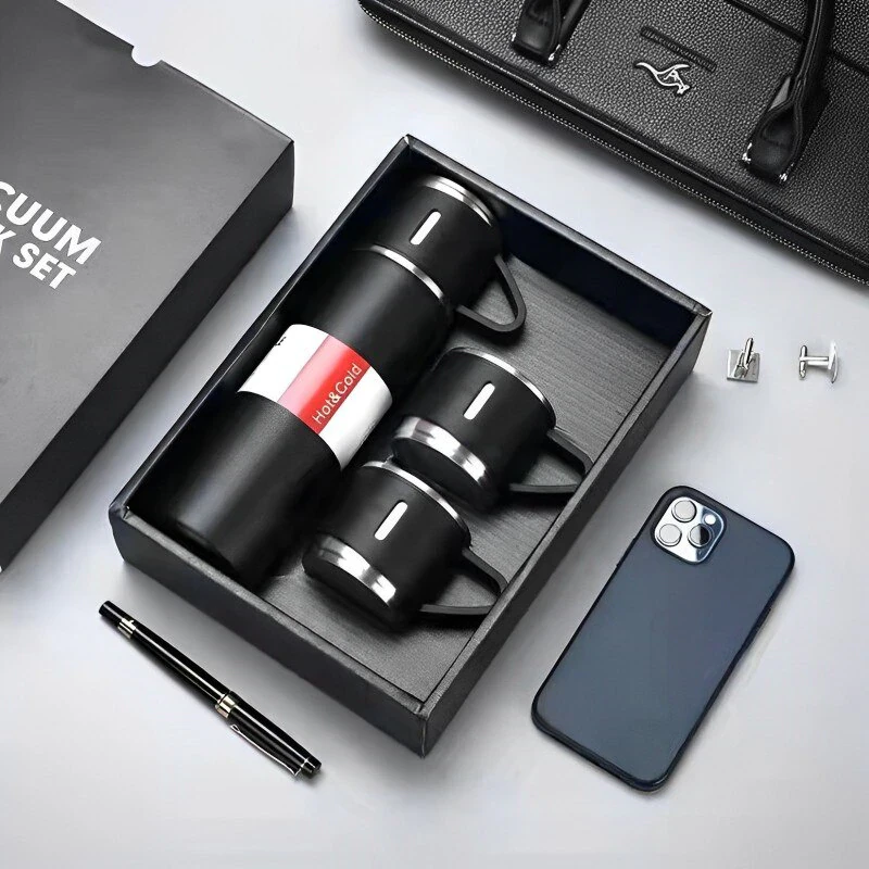 Travel Thermos Gift Set