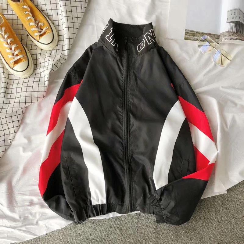 Patch Color Track Jacket
