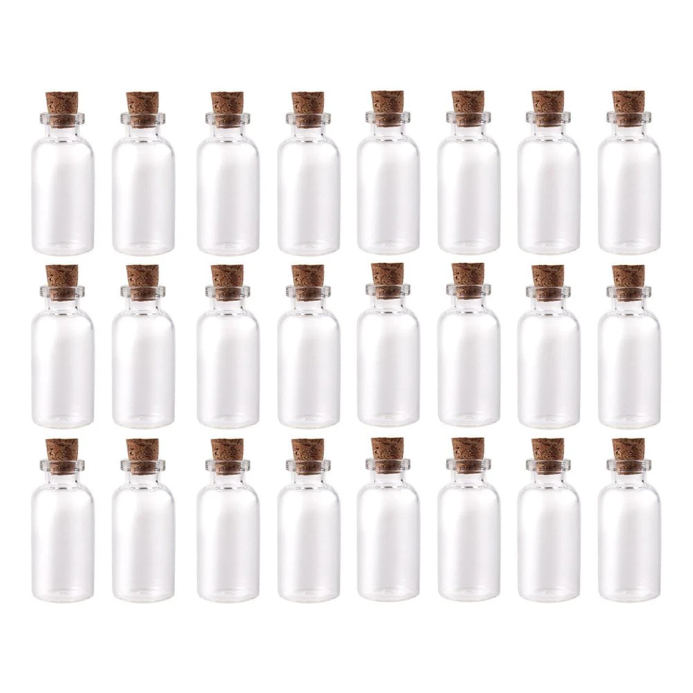 Corked Mini Bottle 24 Piece Set