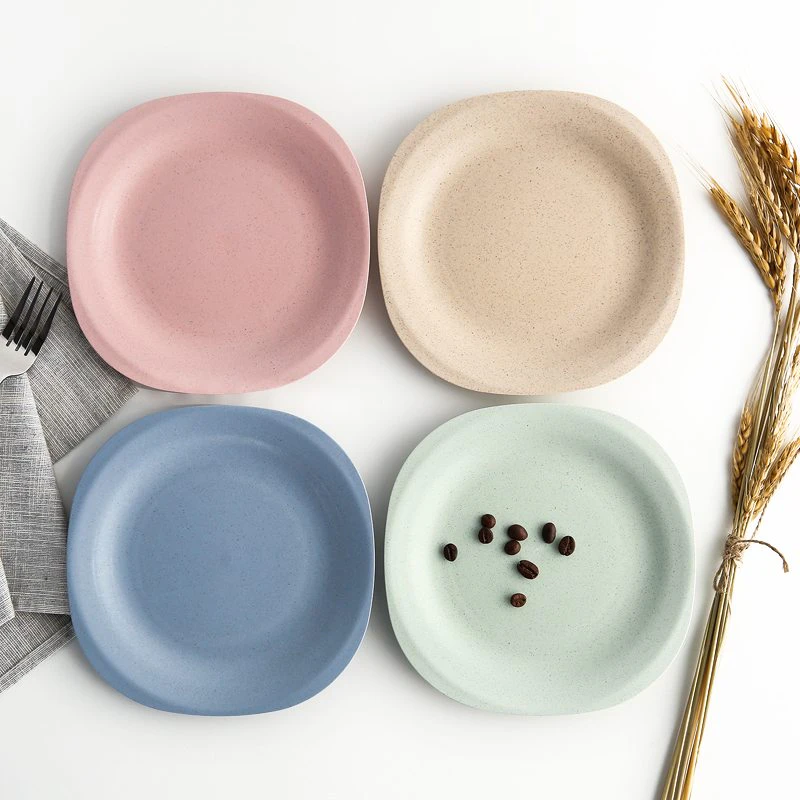 4 Pack Color Food Plates