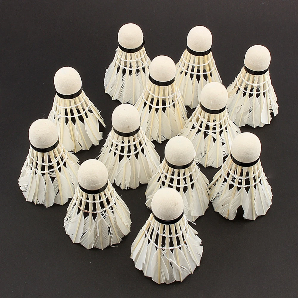 12pc Badminton Shuttlecocks