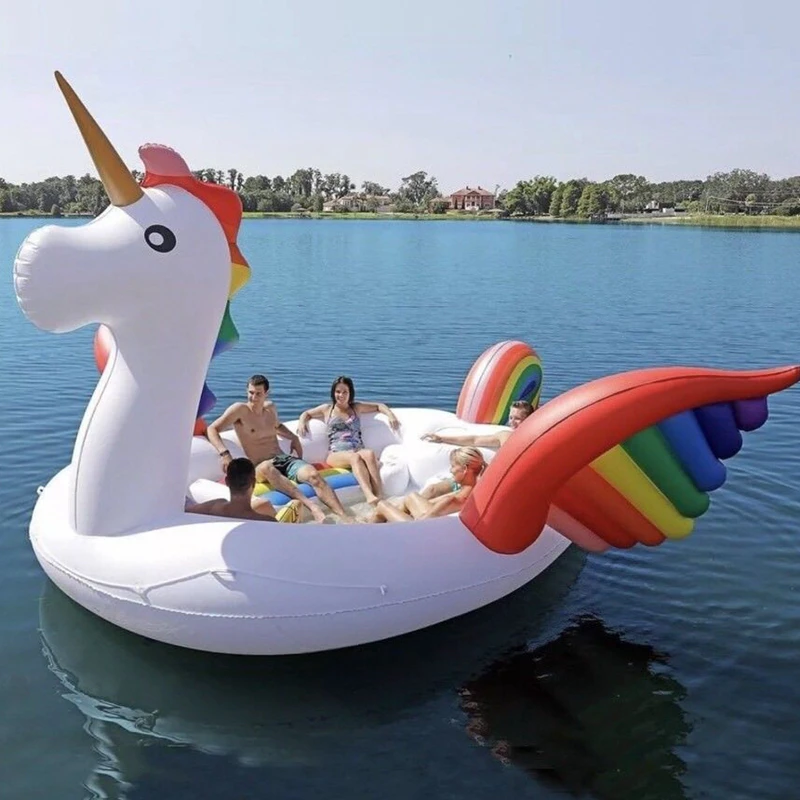 Giant 6 Person Inflatable Unicorn