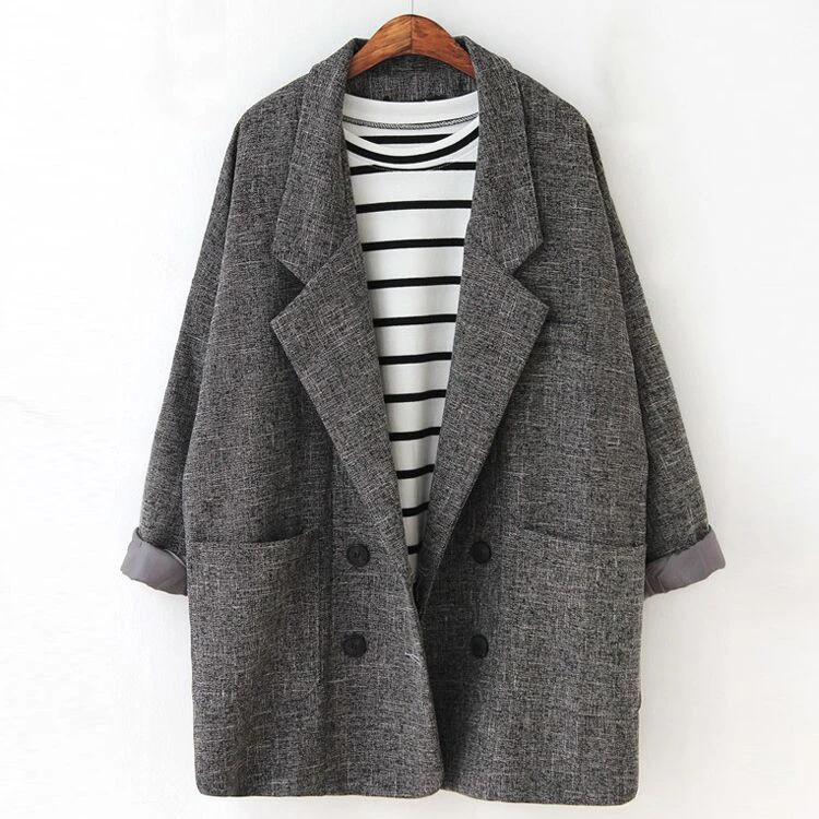 Womens Grey Blazer