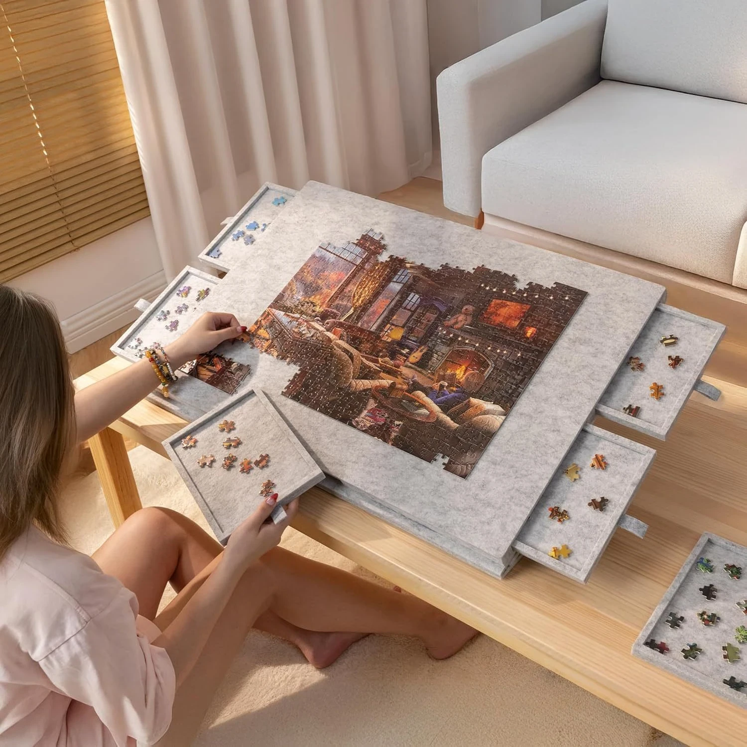 Storage Puzzle Easel