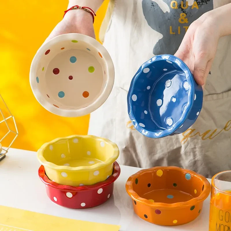 Spotted Pet Bowl
