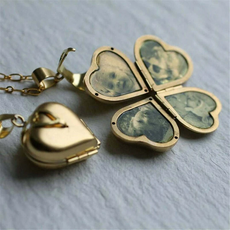 Multilayer Photo Pendant Necklace
