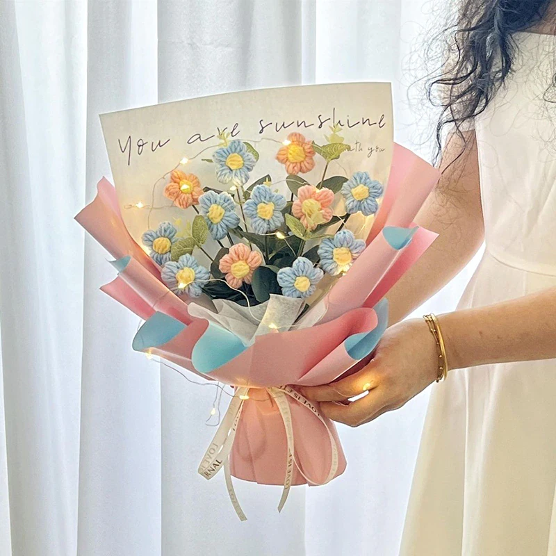 Crochet Flower Bouquet