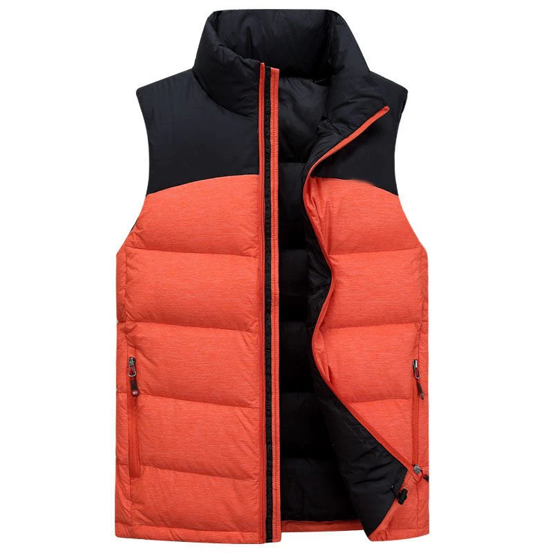 Mens Down Padded Winter Vest