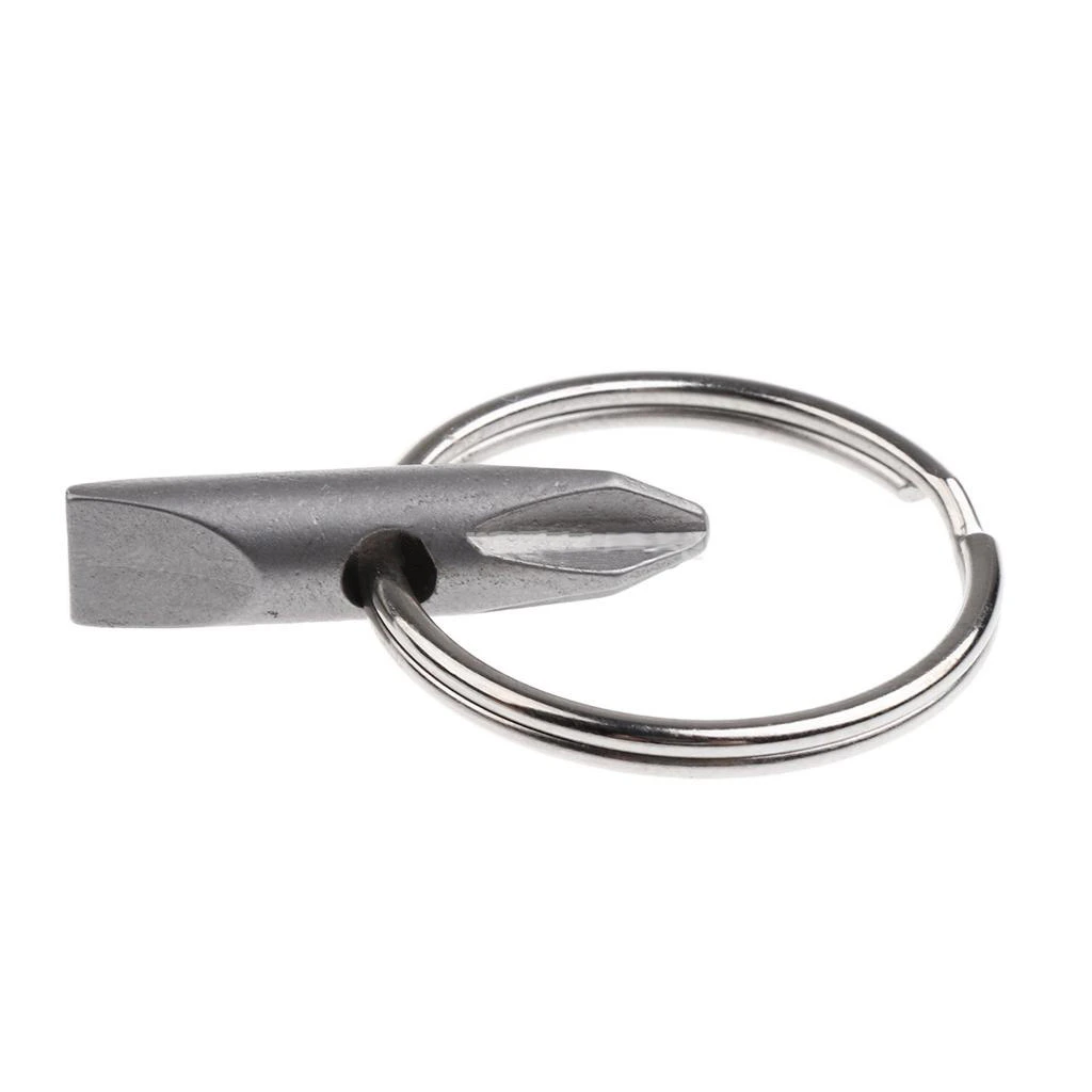 Mini Reversible Key Ring Screwdriver