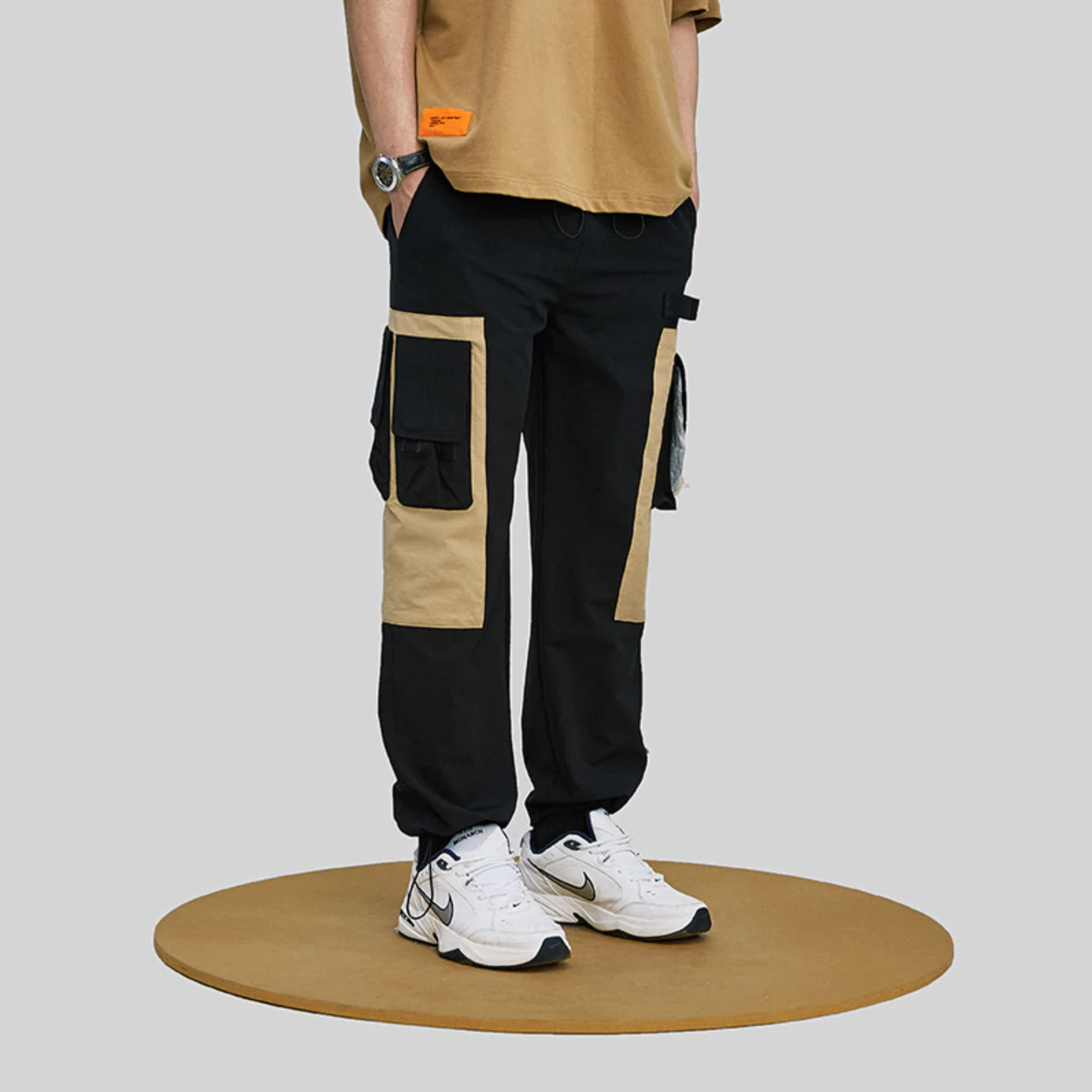 Tech Patch Cargo Sweat Pants