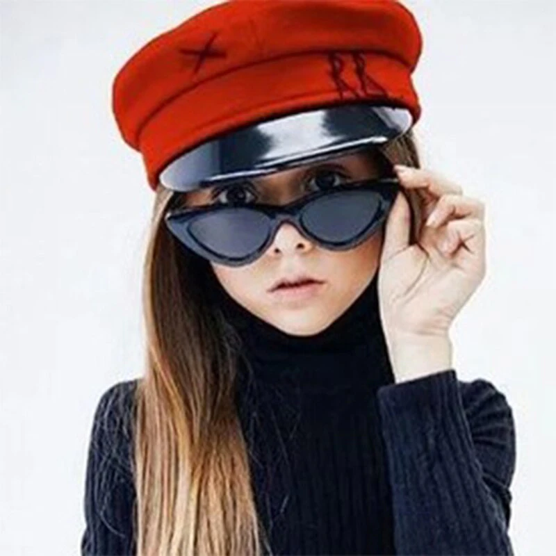 Kids Retro Cat Eye Sunglasses