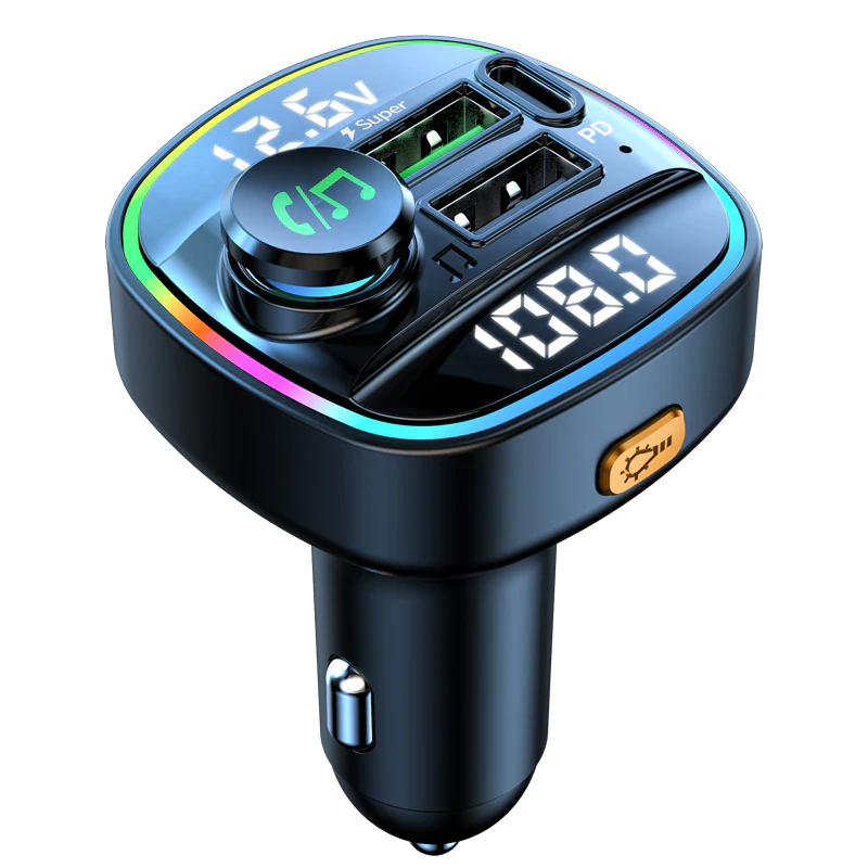 RGB Bluetooth FM Transmitter