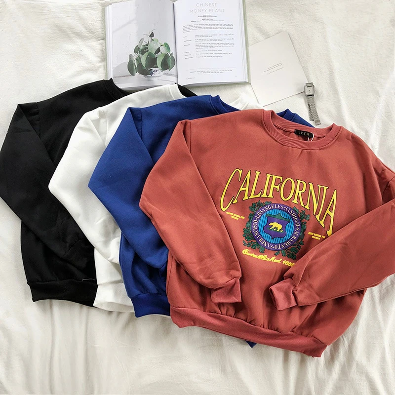 California State Print Sweatshirt