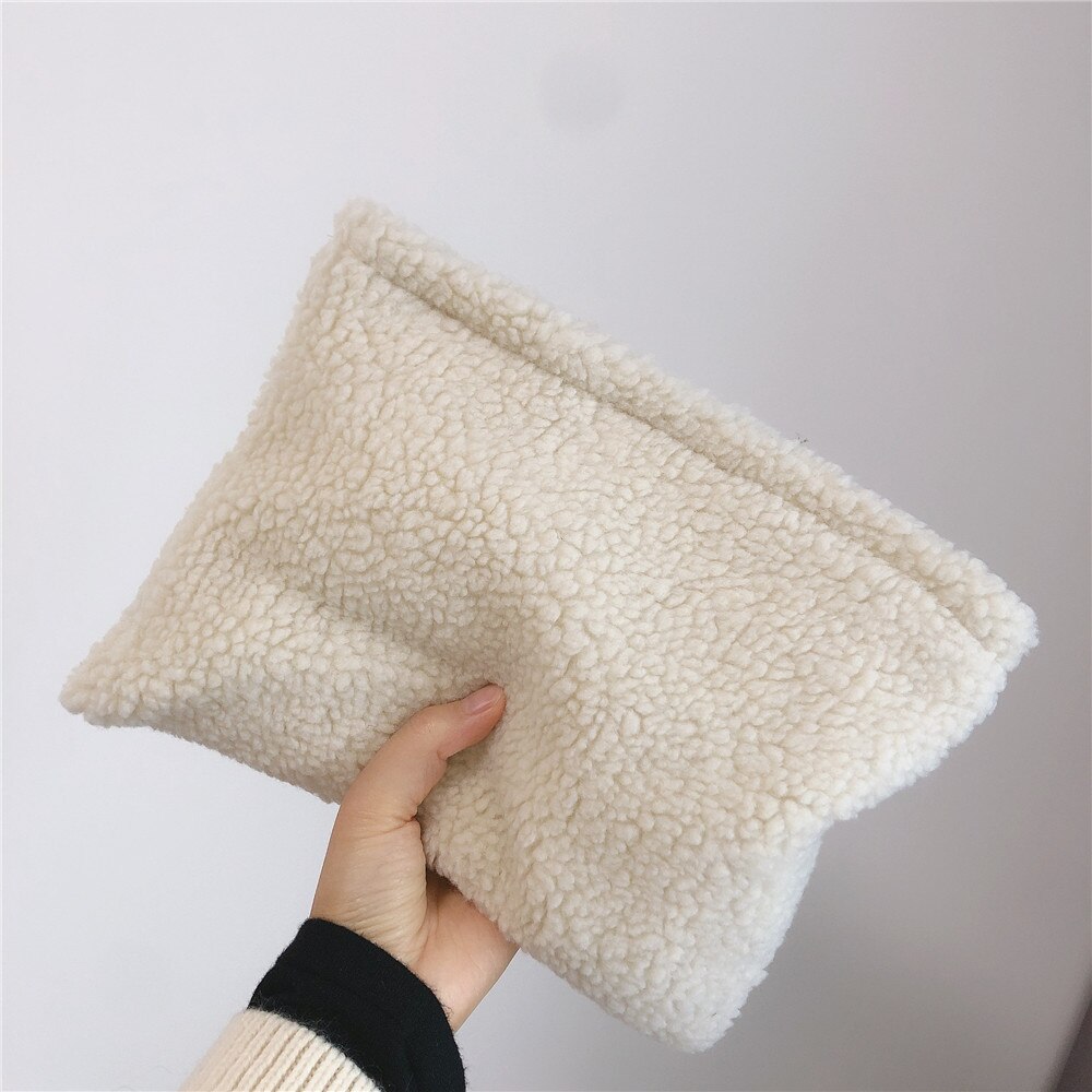 Borg Zip Cosmetic Pouch