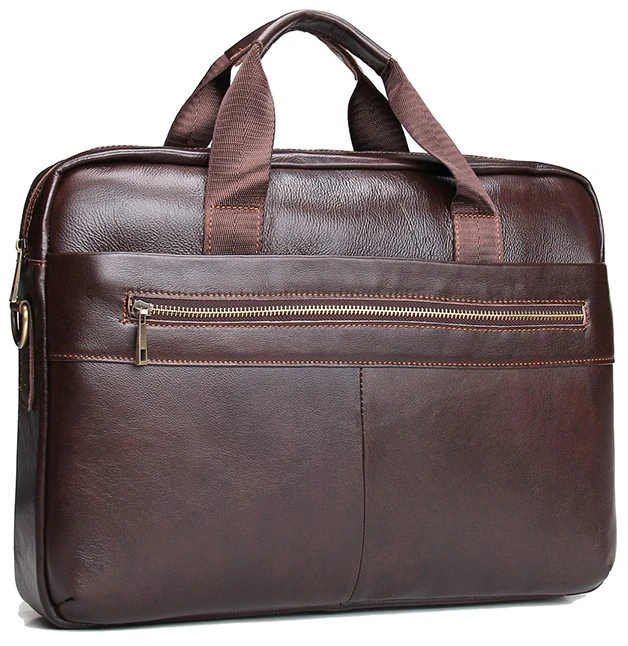 Genuine Leather Laptop Messenger Bag