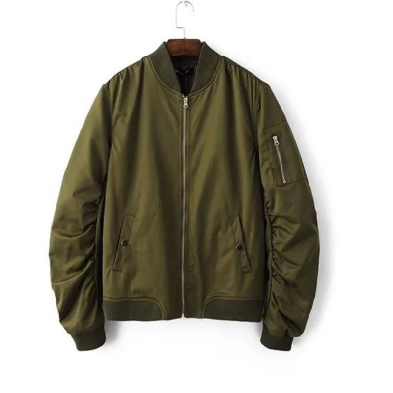 Green Bomber Jacket