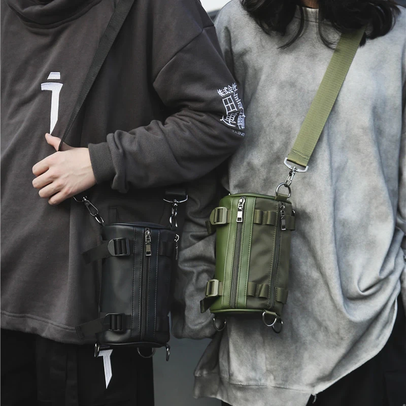 Barrel Messenger Bag