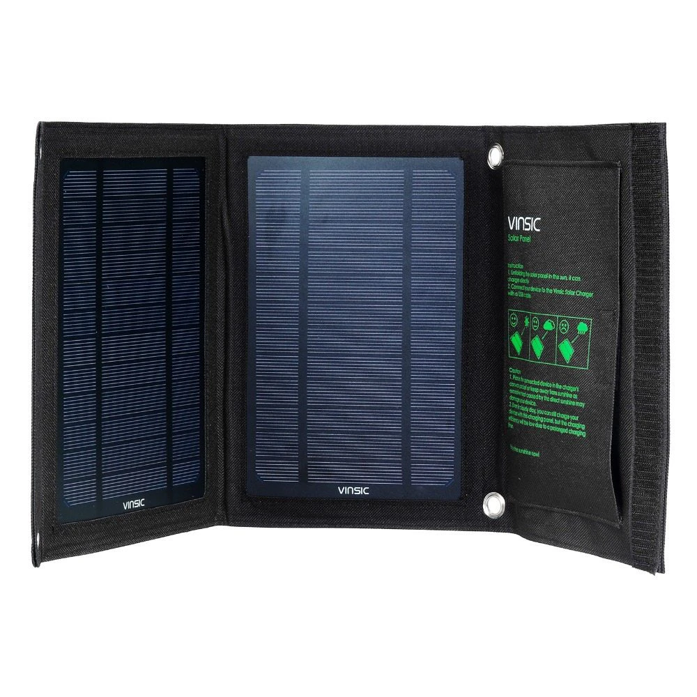 Vinsic Solar Powered Portable Charger