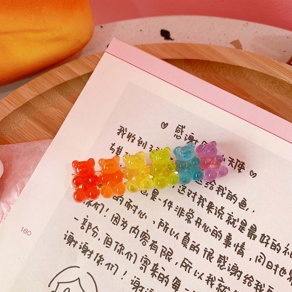 Resin Gummy Bear Clip