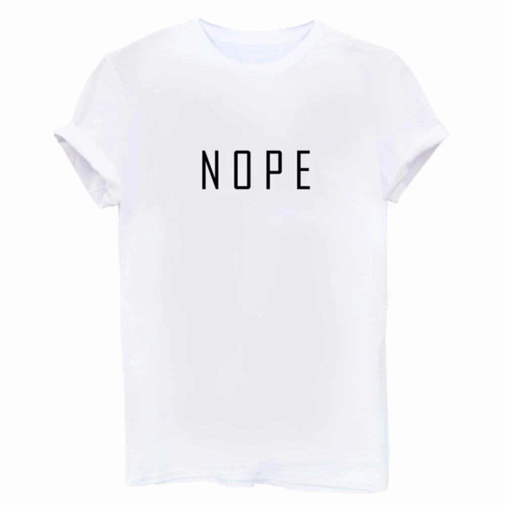 Nope Print Tee