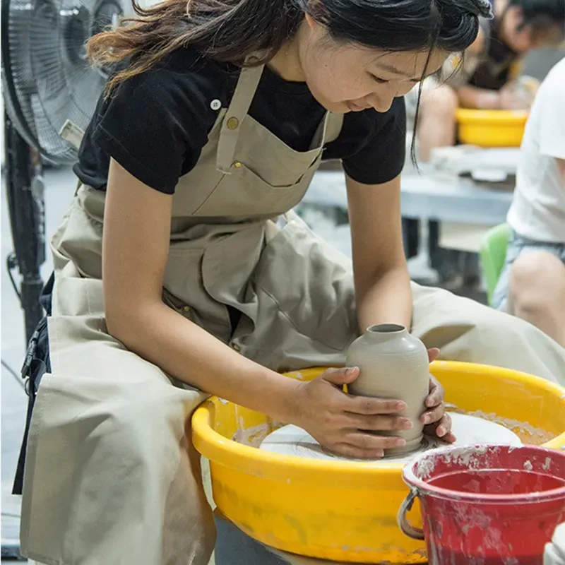 Canvas Pottery Apron