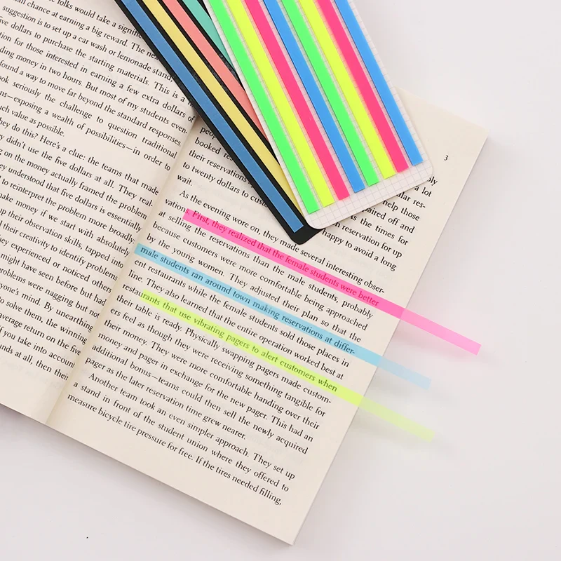Transparent Highlighter Stickers