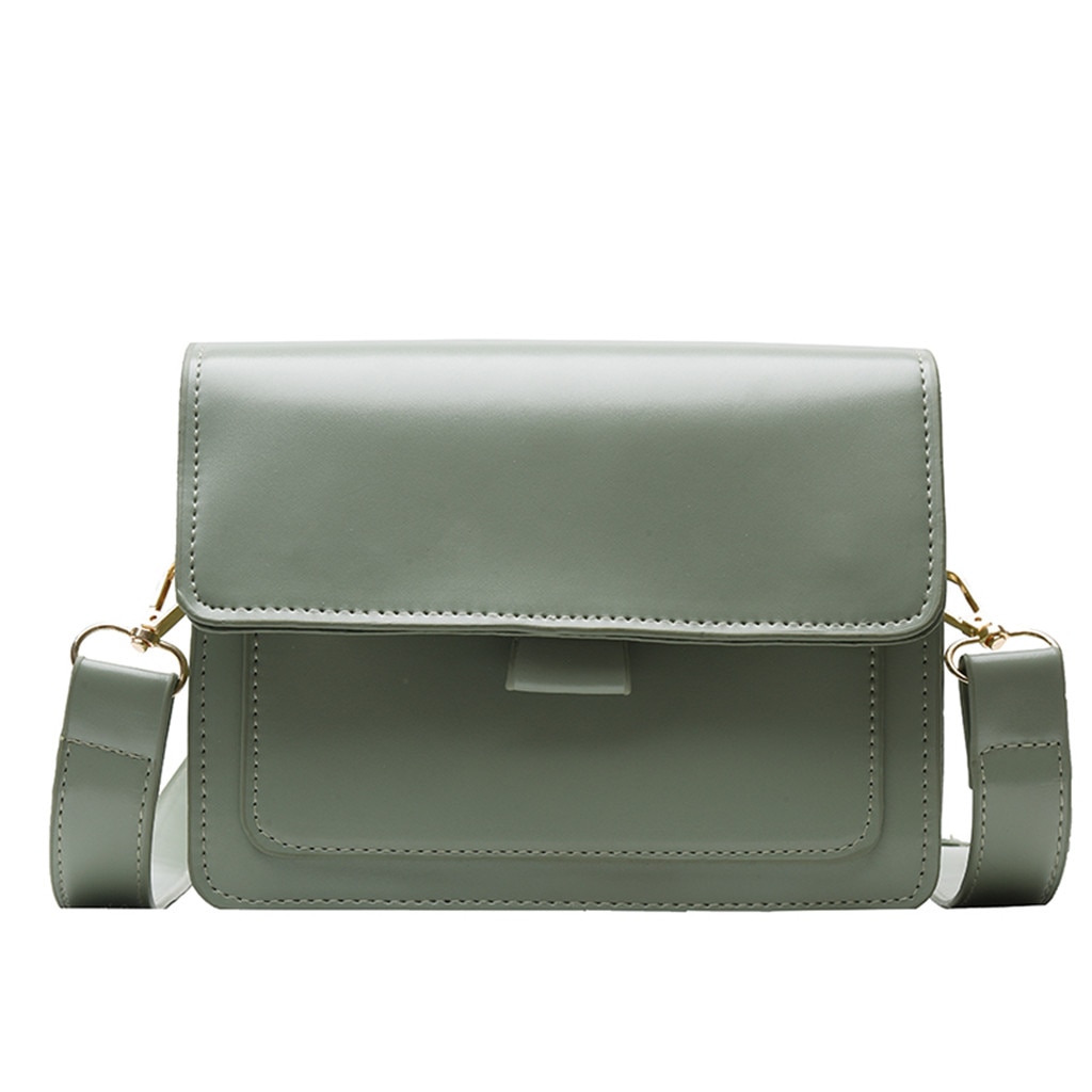 Sage Green Messenger Bag