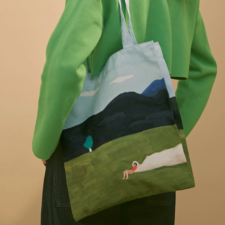 Art Print Canvas Tote