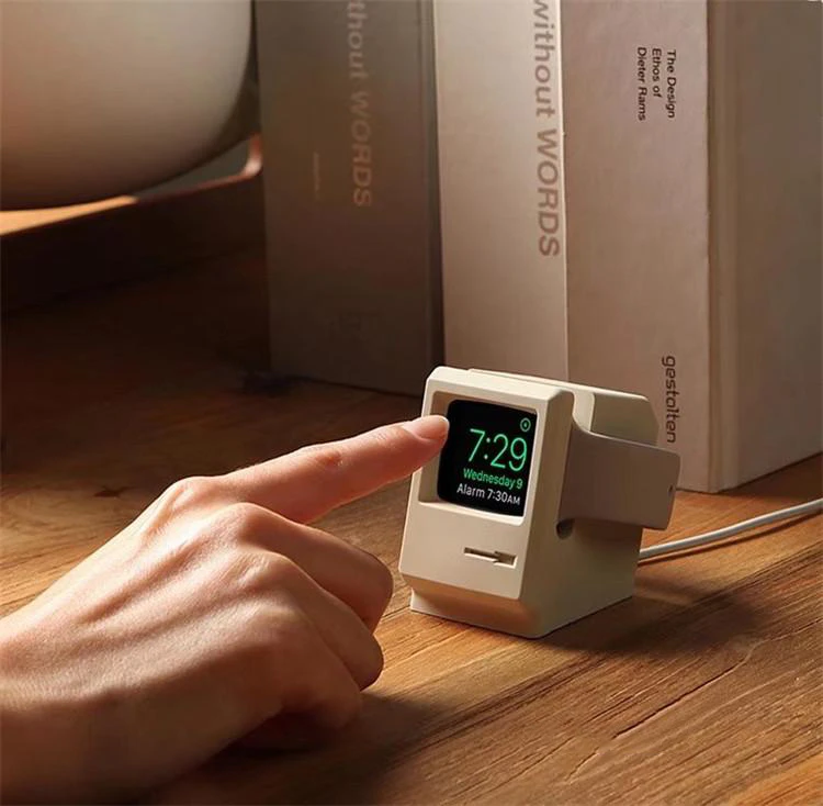 Vintage Mac Apple Watch Stand