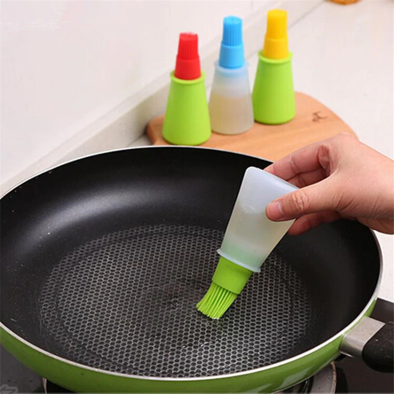 Silicone Oil Brush Bottle