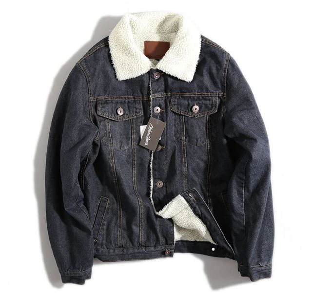 Wool Lined Denim Jacket