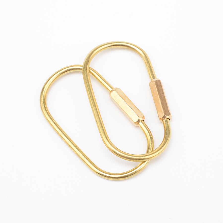Brass Keyring Loop