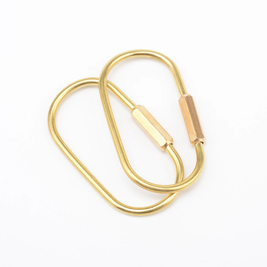 Brass Keyring Loop