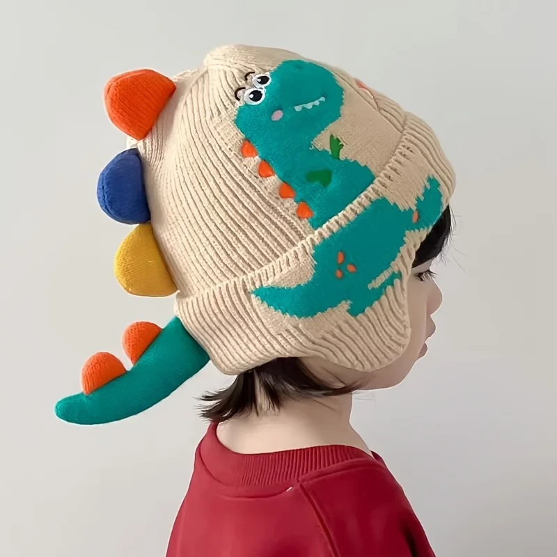 Kids Dinosaur Beanie
