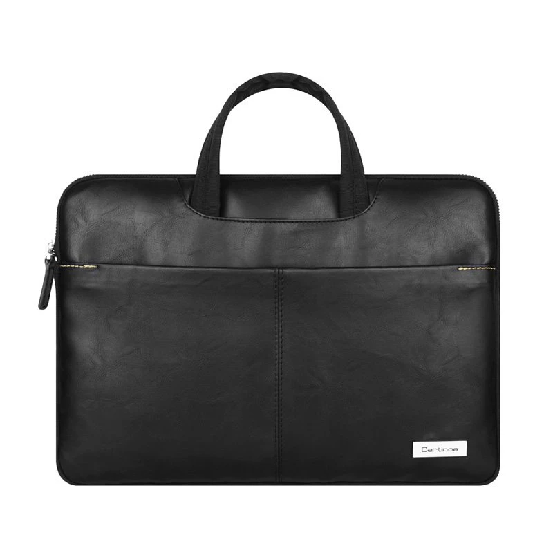 Cartinoe Leather Laptop Carry Sleeve