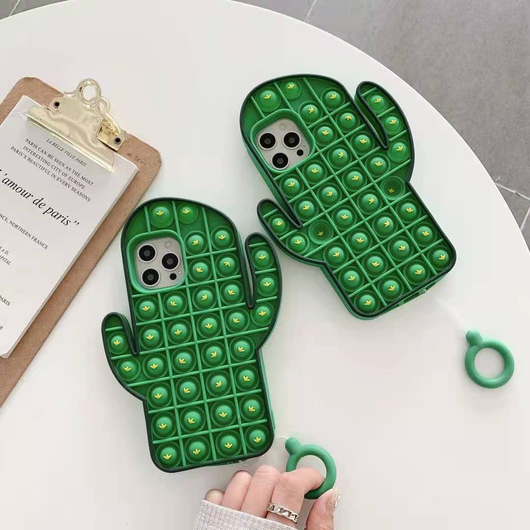 Fidget Popper Cactus Phone Case