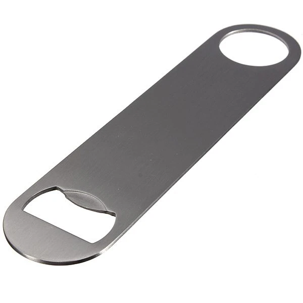 Flat Stainless Steel Bar Bottle Opener