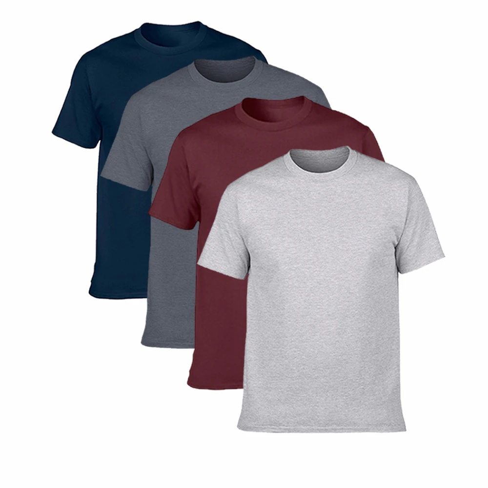 4 Pack Mens Basic Tee