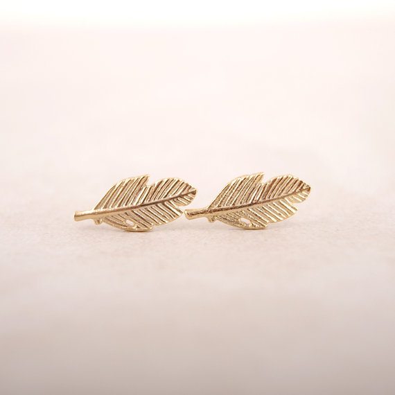 Fallen Leaf Studs