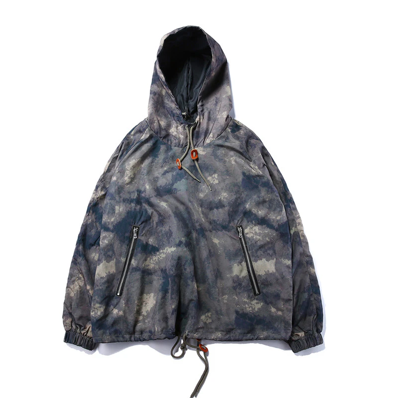Camo Pullover Jacket