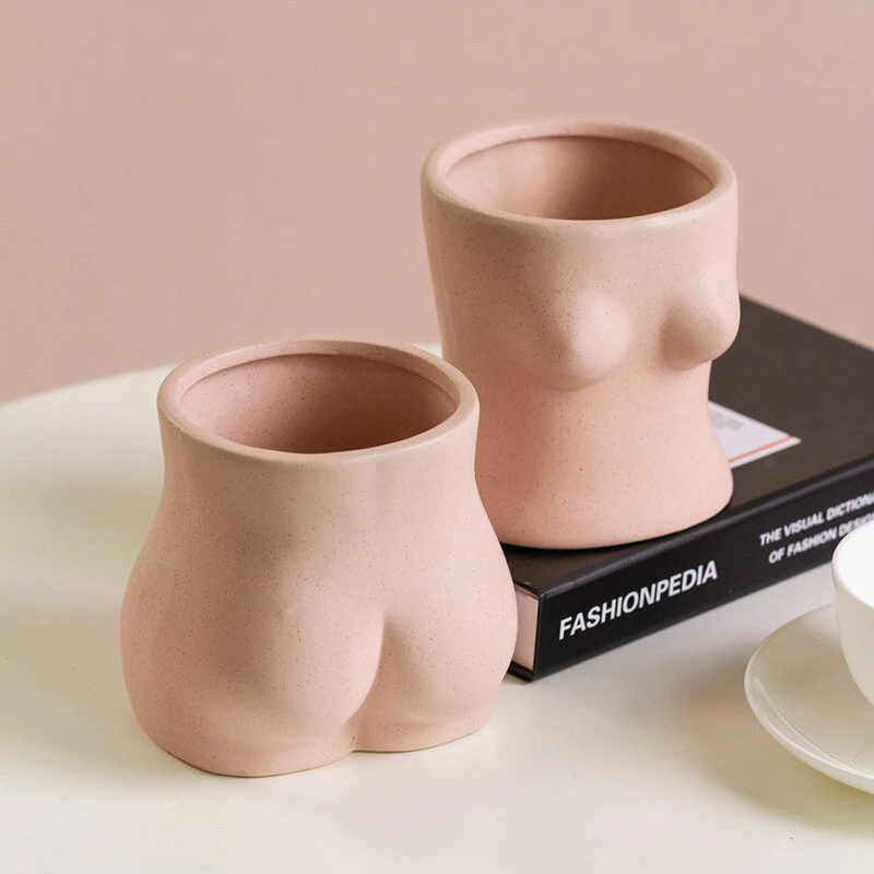 Mini Pink Body Vase