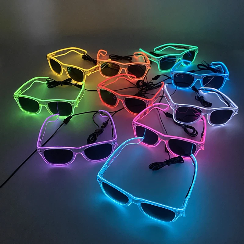 Neon LED Glasses