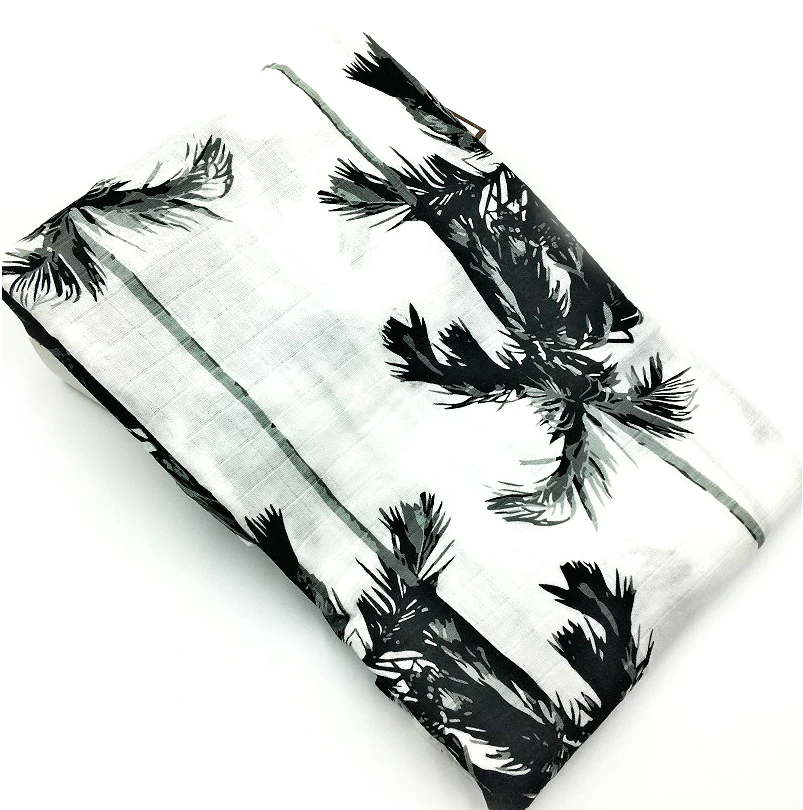 Palm Tree Cotton Muslin