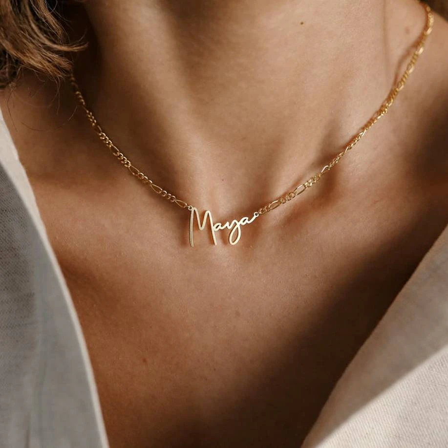 Personalised Name Chain Necklace
