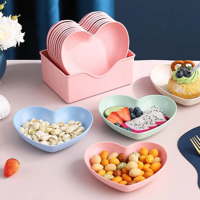 Heart Dish Set